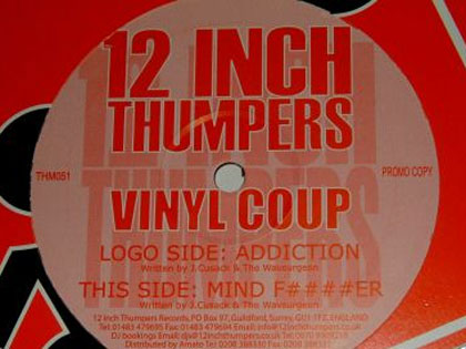 One of many records that Jake and Nick released as Vinylcoup