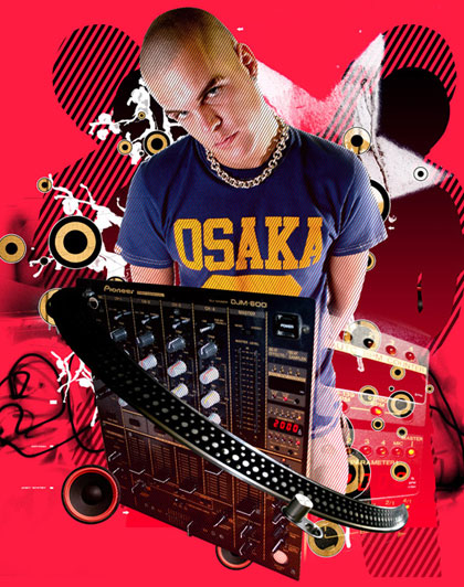 Andy Whitby and a mixer!