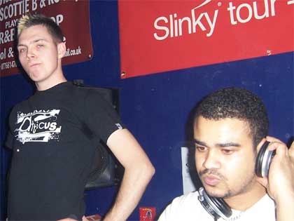 The Firesky boys on tour in 2007