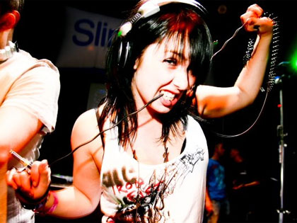 Kym Ayres is also resident at Slinky