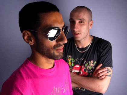 Deano and Sam in reflective mood