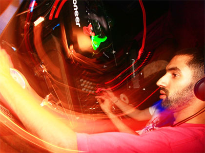 Deano DJ'ing for Frenzy at Dusk Till Dawn