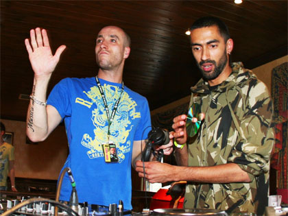 The Tidy DJs at the Tidy Weekender