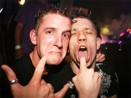 Iain Cross with the legendary Mark EG