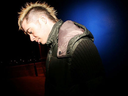 DJ James Condon in reflective mode