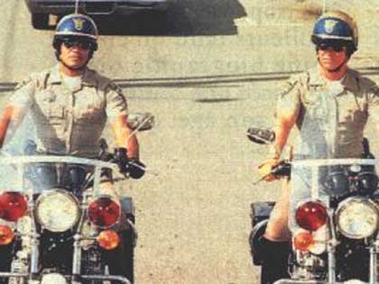 Ponch and the other guy from CHIPs