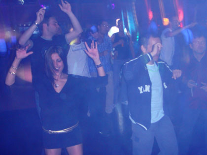The dancefloor at the Showbar