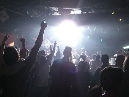 The main room of the Firestation rocks to the sound of Frenzy