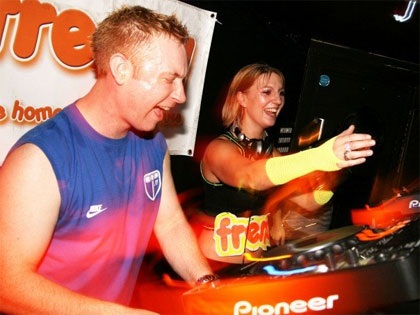 Carl Phoenix and Jo Jo are Frenzy residents who rock the hard house party